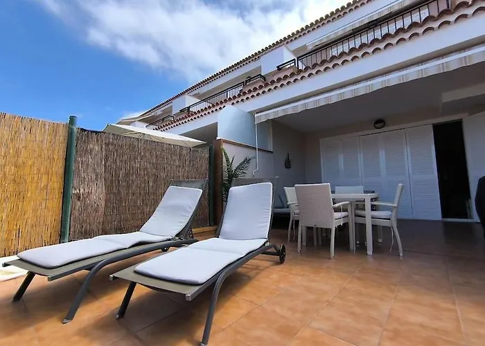 Luxury Townhouse In Puerto De Santiago, With Wifi, Ac, Pool
